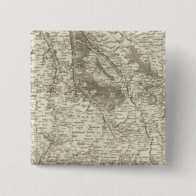 Badge Carré 5 Cm Forges, Neufchatel (Devant)