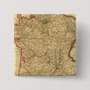 Badge Carré 5 Cm France 37