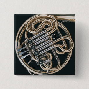 Badge Carré 5 Cm French