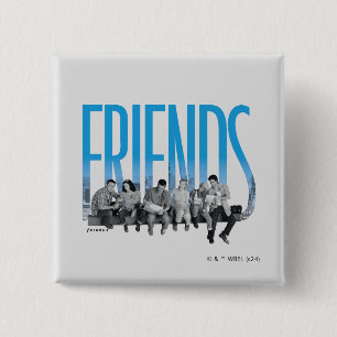 Badge Carré 5 Cm FRIENDS™   Le Gang