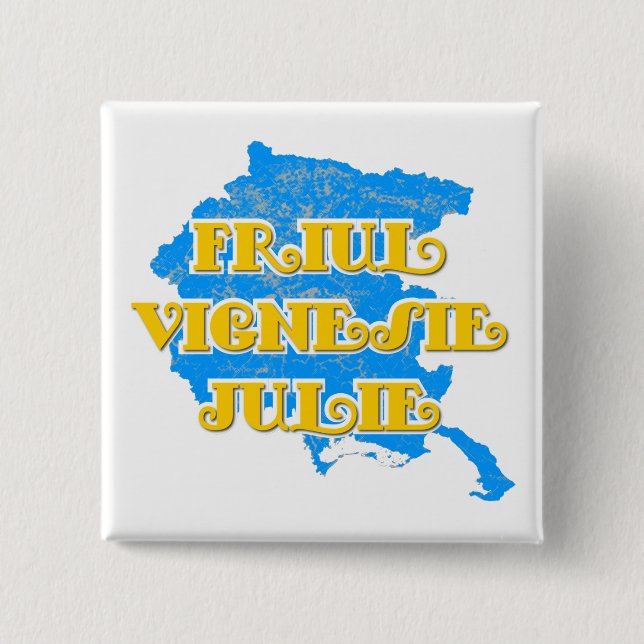 Badge Carré 5 Cm Frioul-Vénétie Julienne (Devant)