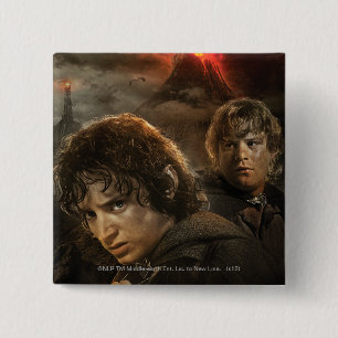 Badge Carré 5 Cm FRODO™ et Samwise