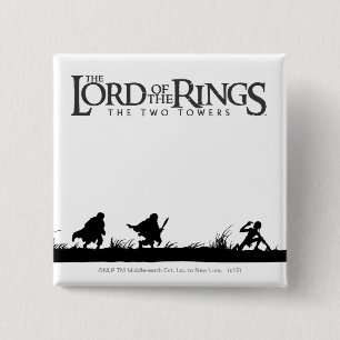 Badge Carré 5 Cm FRODO™, Sam et GOLLUM™