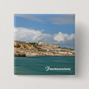 Badge Carré 5 Cm Fuerteventura