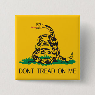 Badge Carré 5 Cm Gadsden