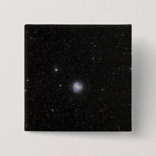 Badge Carré 5 Cm Galaxie du Sud Pinwheel 2 (Devant)