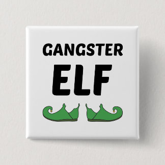 BADGE CARRÉ 5 CM GANGSTER ELF
