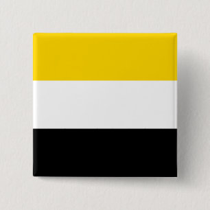 Badge Carré 5 Cm Garifuna, République Tchèque