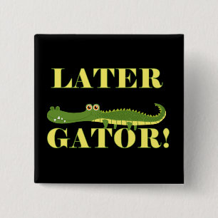 Badge Carré 5 Cm Gator