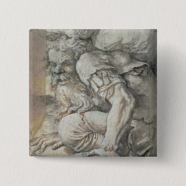 Badge Carré 5 Cm Géant (Devant)