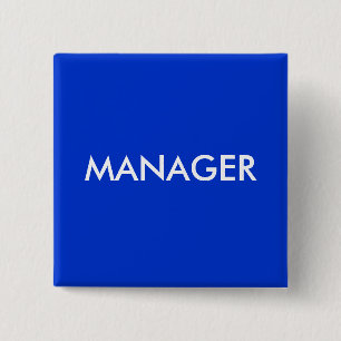 BADGE CARRÉ 5 CM GESTIONNAIRE