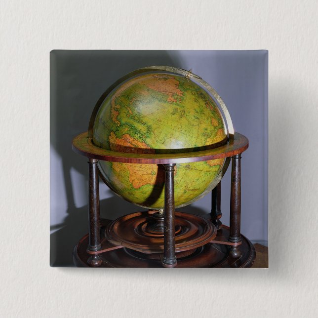 Badge Carré 5 Cm Globe de Molyneux (Devant)