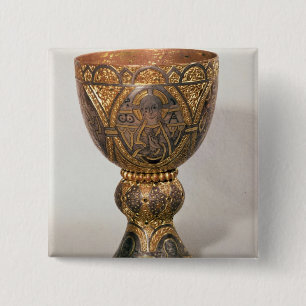 Badge Carré 5 Cm Gobelet, pillé de Turquie