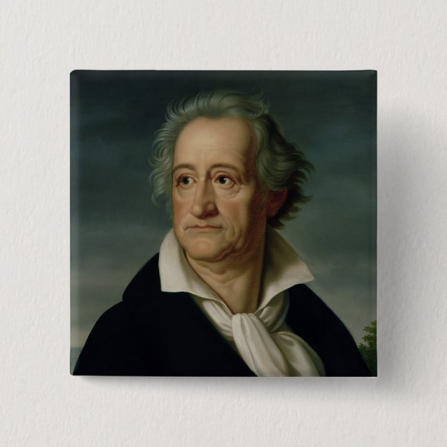 Badge Carré 5 Cm Goethe (Devant)