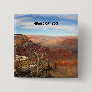 BADGE CARRÉ 5 CM GRAND CANYON