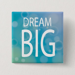 Badge Carré 5 Cm Grand rêveur