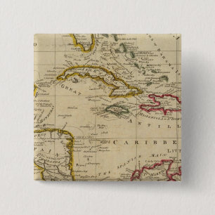 Badge Carré 5 Cm Graphique des Antilles 3