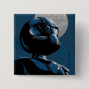 Badge Carré 5 Cm Graphique Toonami TOM 5 Lune