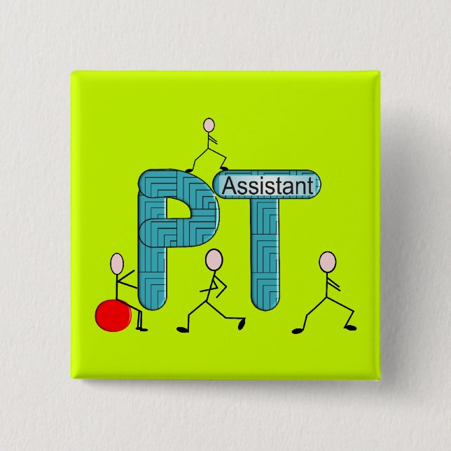 Badge Carré 5 Cm Graphiques uniques de cadeaux auxiliaires de (Devant)