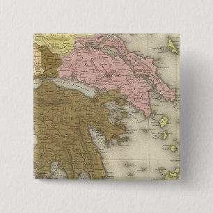 Badge Carré 5 Cm Grèce 7