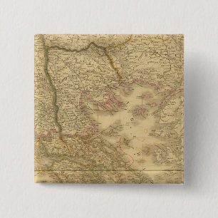 Badge Carré 5 Cm Grèce moderne