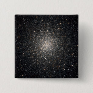 Badge Carré 5 Cm Groupe globulaire NGC 2808