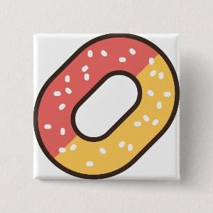 Badge Carré 5 Cm gummy