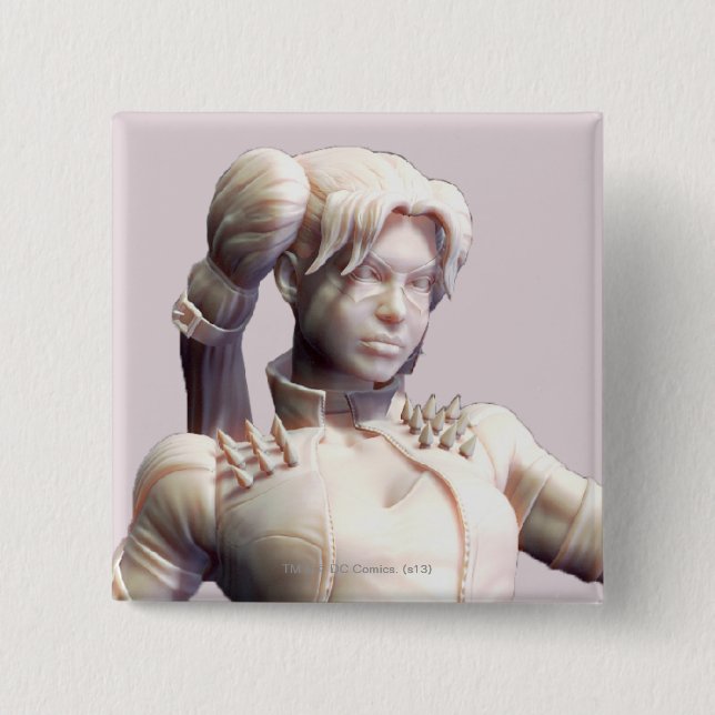 Badge Carré 5 Cm Harley Quinn Alternate 2 (Devant)