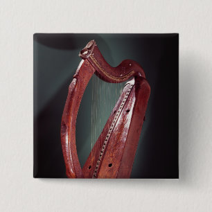 Badge Carré 5 Cm Harpe