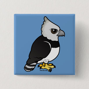 Badge Carré 5 Cm Harpie Eagle