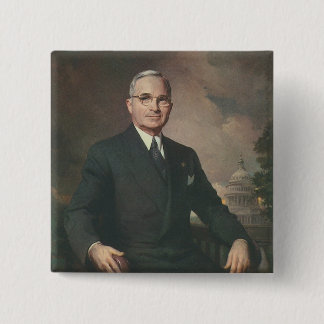 Badge Carré 5 Cm Harry Truman