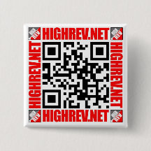 Haut bouton de code de Rev QR