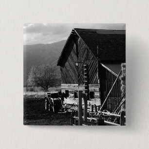 Badge Carré 5 Cm Hay Barn