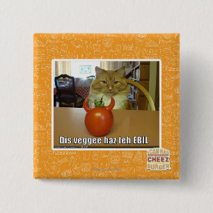 Badge Carré 5 Cm Haz de veggee de DIS l'EBIL