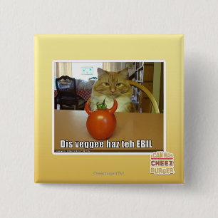 Badge Carré 5 Cm Haz de veggee de DIS l'EBIL