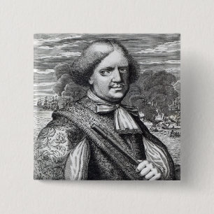 Badge Carré 5 Cm Henry Morgan, 1678