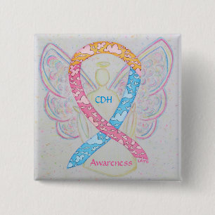 Badge Carré 5 Cm Hernie diaphragmatique congénitale Étanche de se