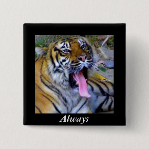 Badge Carré 5 Cm Hey_
