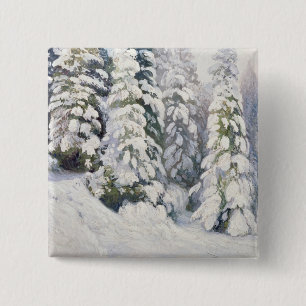 Badge Carré 5 Cm Hiver Tale, 1913