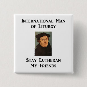 Badge Carré 5 Cm Homme de liturgie