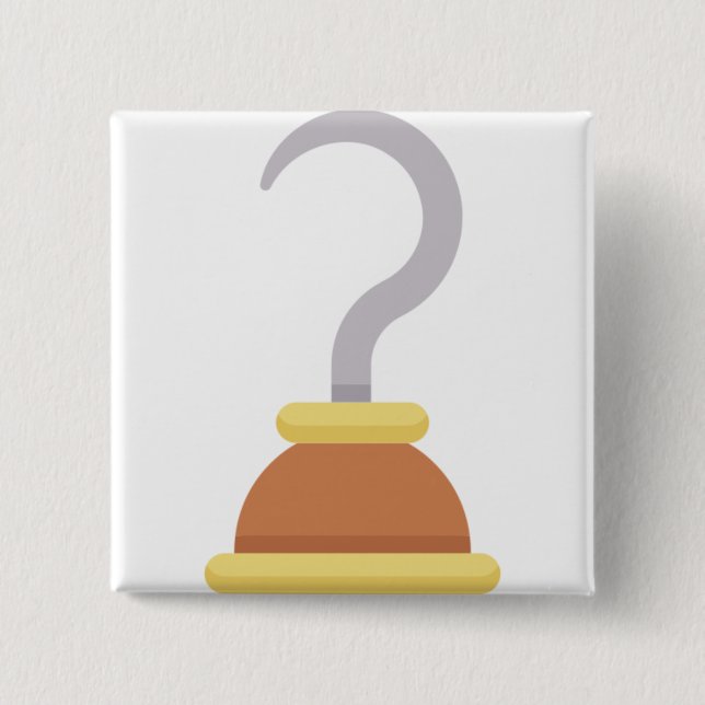 Badge Carré 5 Cm Hook (Devant)