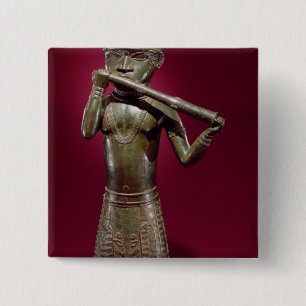 Badge Carré 5 Cm Hornblower, du Bénin, le Nigéria