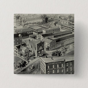 Badge Carré 5 Cm Hotchkiss Bros & Co