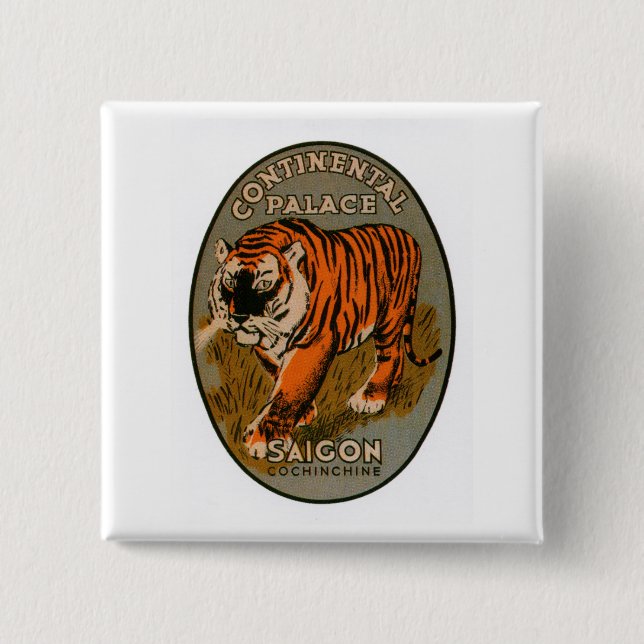 Badge Carré 5 Cm Hôtel Continental Palace (Devant)