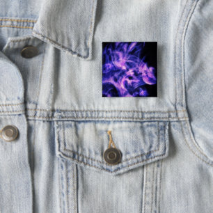 Badge Carré 5 Cm Hug de plasma