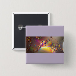 Badge Carré 5 Cm Huile sur l'eau