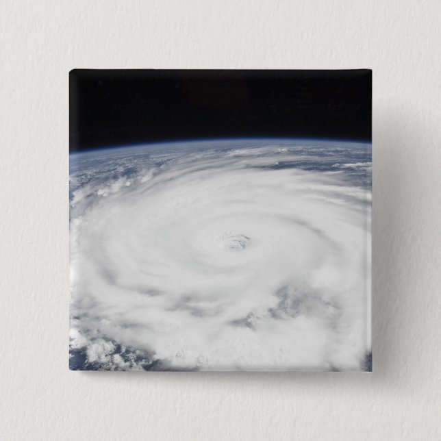 Badge Carré 5 Cm Huricane Igor (Devant)