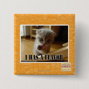 Badge Carré 5 Cm I a une saveur