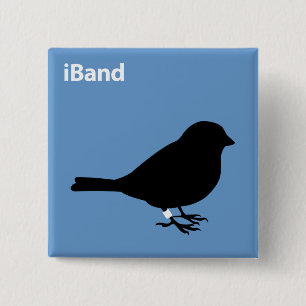 Badge Carré 5 Cm iBand