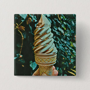 Badge Carré 5 Cm Ice cream recipe